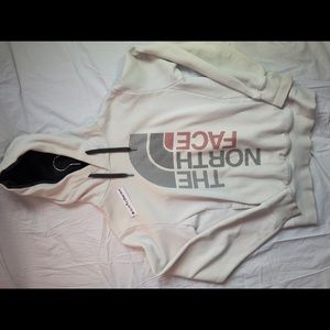 North face hooded sweatshirt